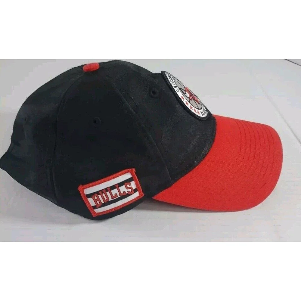 Chicago Bulls Baseball  Hat  9Twenty‎ Retro Black Red w/Circle Logo New Era ONZ